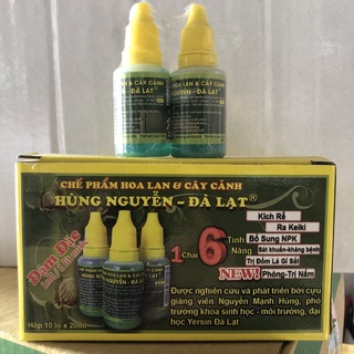 Chế phẩm hoa lan cây cảnh Hùng Nguyễn - Siêu ra rễ, kích keiki, trừ nấm (20ml)