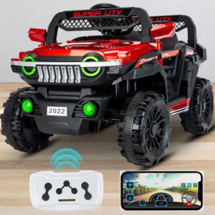 Xe ô tô điện trẻ em điều khiển từ xa UTV