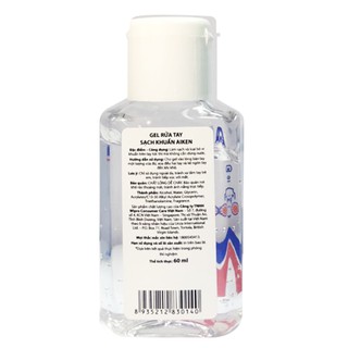 Gel Rửa Tay Khô Aiken 60ml