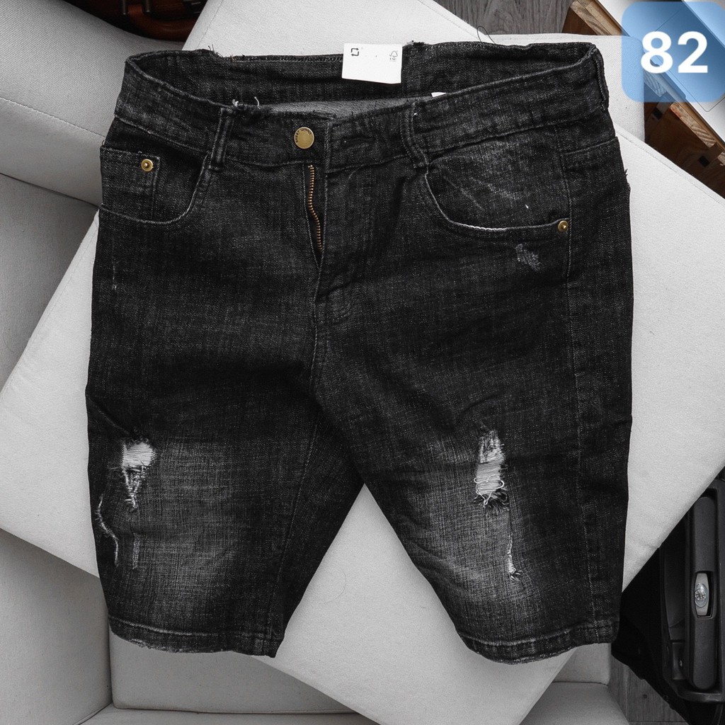 Quần jean lửng, quần short nam cao cấp, chất cotton co giãn mền mịn, phong cách trẻ trung năng động - PAPAZI | BigBuy360 - bigbuy360.vn