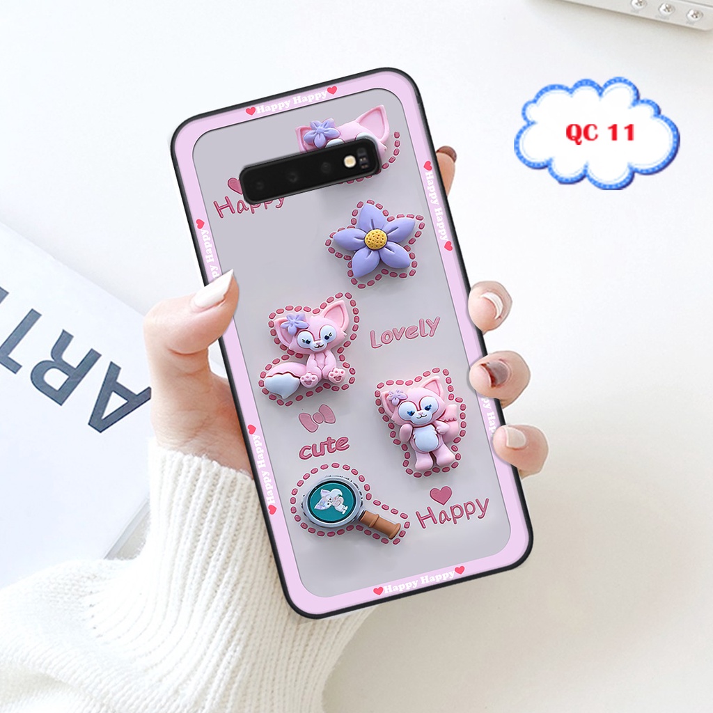 Ốp Samsung S10 / S10 5G / S10 Plus / S10+ in hình hoạt hình cute, dễ thương , đáng yêu