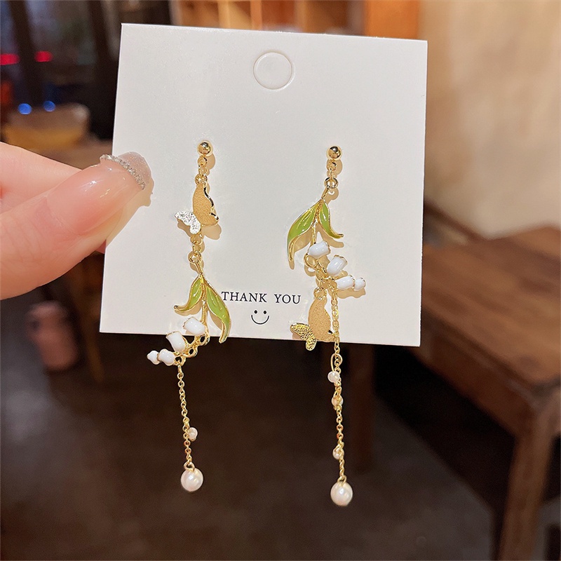 Khuyên tai RINHOO FRIENDSHIP hình hoa dễ thương thời trang cho nữ