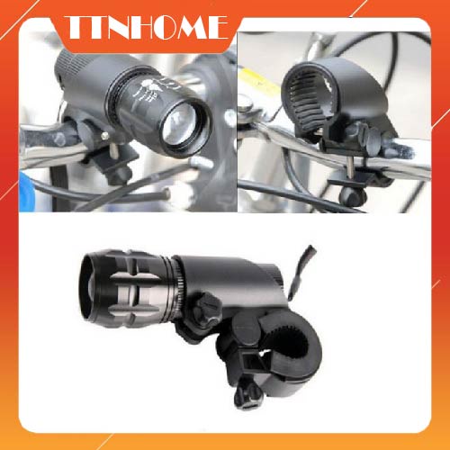Giá gắn đèn pin xe đạp hình nòng súng