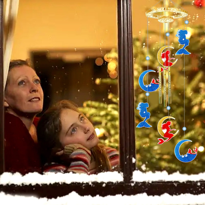 Bộ Khuôn Silicone Làm Chuông Gió DIY