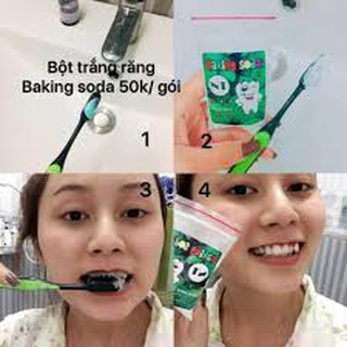 Backingsoda tẩy trắng răng