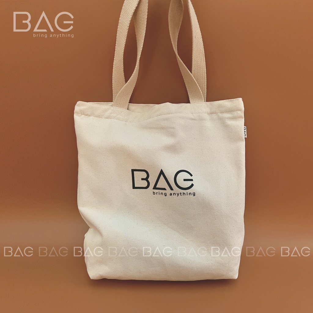 Túi tote vải đeo vai, hàng thiết kế của BAG với phong cách vintage, túi local brand [BAG]
