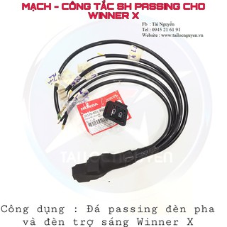BỘ MẠCH - CÔNG TẮC PASSING SH CHO HONDA WINNER X V2