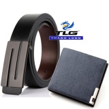 Bộ Đôi Ví Da Nam 439 1+ Dây Lưng Nam Da Cao Cấp Đồ Da Thành Long TLG 867 21 Tặng móc khóa da thật K 550 [SKM]