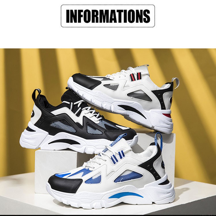 Noel [XẢ KHO] Giày sneaker nam trắng D555 shop Địch Địch chuyên giày nam đẹp rẻ NHẤT * * $ # ⚚ /