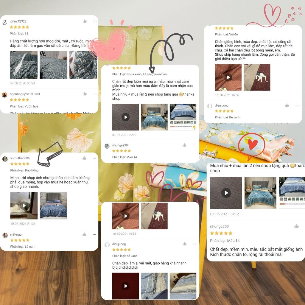 Chăn hè lụa thái trần bông cao cấp, chăn lụa mùa hè thu mềm mát size 2mx2m2