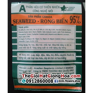 Phân hữu cơ rong biển Canada Seaweed