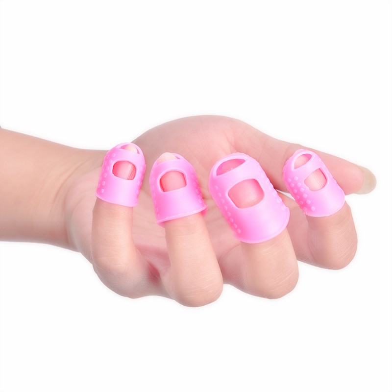 Set 4 Dụng Cụ Bảo Vệ Ngón Tay Khi Chơi Đàn Guitar / Ukulele