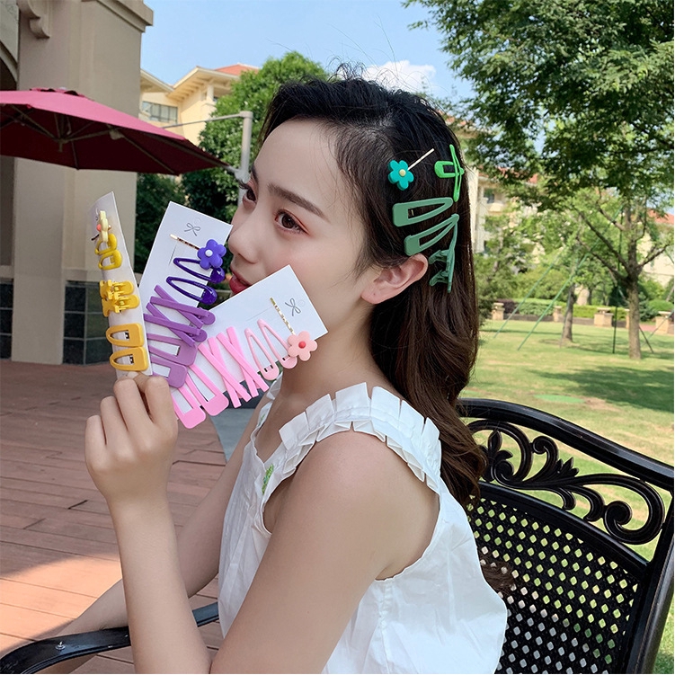 Set 7 Kẹp Tóc Đáng Yêu Cho Bé Gái