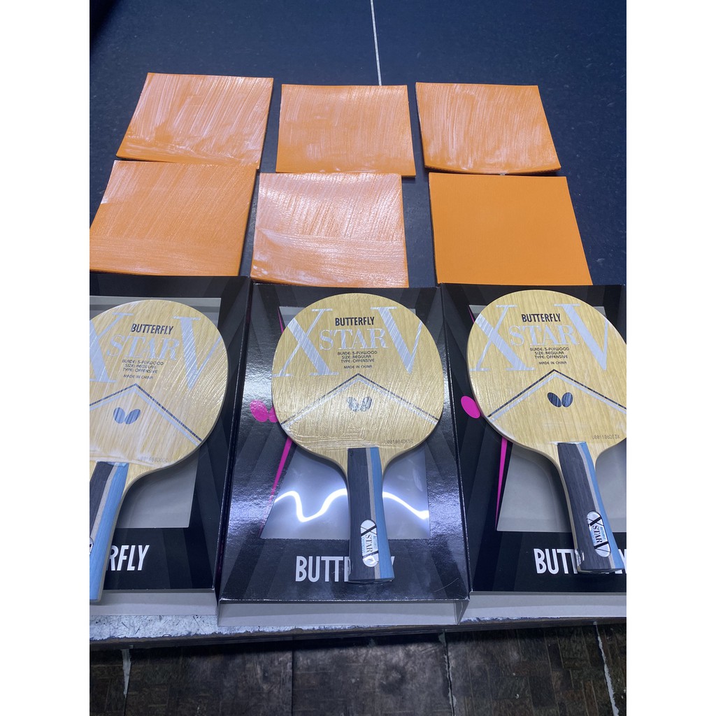 Cốt Vợt Bóng Bàn XSTAR V Chính Hãng Butterfly giá rẻ cấu tạo 3 lớp gỗ