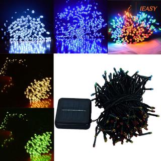 IE❤22M Solar Powered 200 Leds Solar Fairy String Lights Outdoor Gardens Home Party