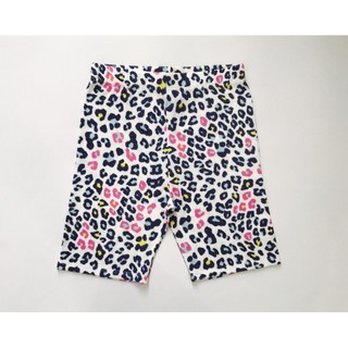 Quần short biker ôm da beo màu forever21