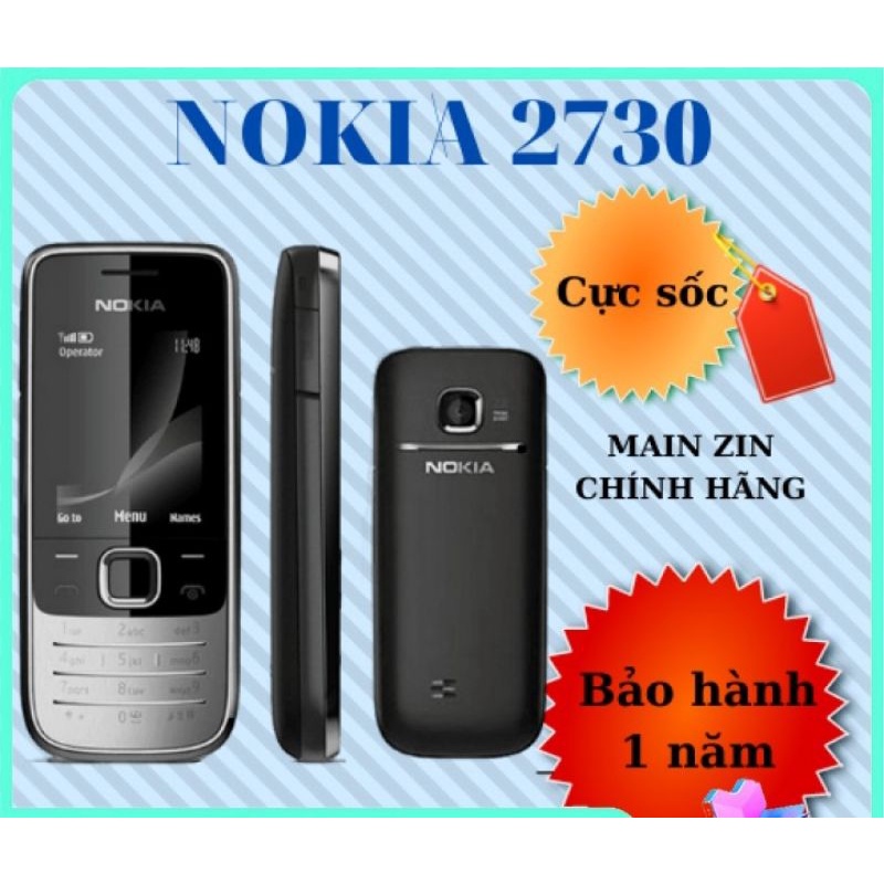 Chuyên sỉ Nokia 2730 [HÀNG CHÍNH HÃNG] kèm pin,sạc❤