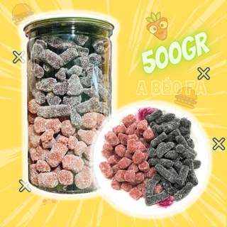 Kẹo dâu tằm dẻo, dâu sữa tự nhiên đà lạt hũ pet 500g date mới
