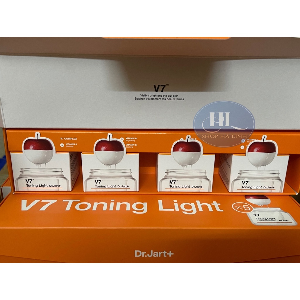 Kem V7 Toning Light Dr.Jart+ Hàn Quốc (15ml)