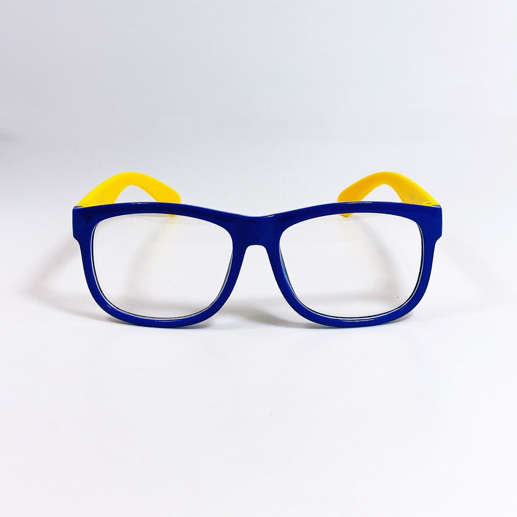 Kính mát trẻ em Jun Secret gọng nhựa, mắt vuông đơn giản đáng yêu, tròng chống bụi, chống tia UV an toàn cho bé JS58A21