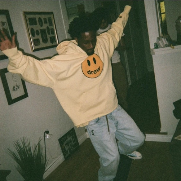 ÁO DREW HOUSE DECONSTRUCTED MASCOT HOODIE LIGHT YELLOW