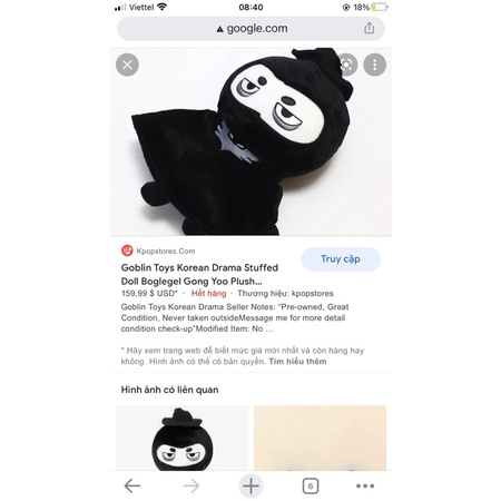 Gấu bông phim Goblin Hàn Quốc