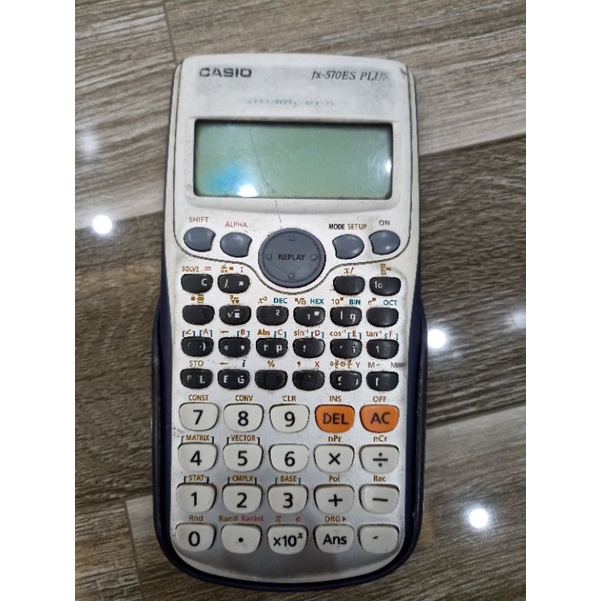 Máy tính Casio thế hệ đầu FX570ES PL nhập khẩu trực tiếp tại Mỹ chính hãng 100%