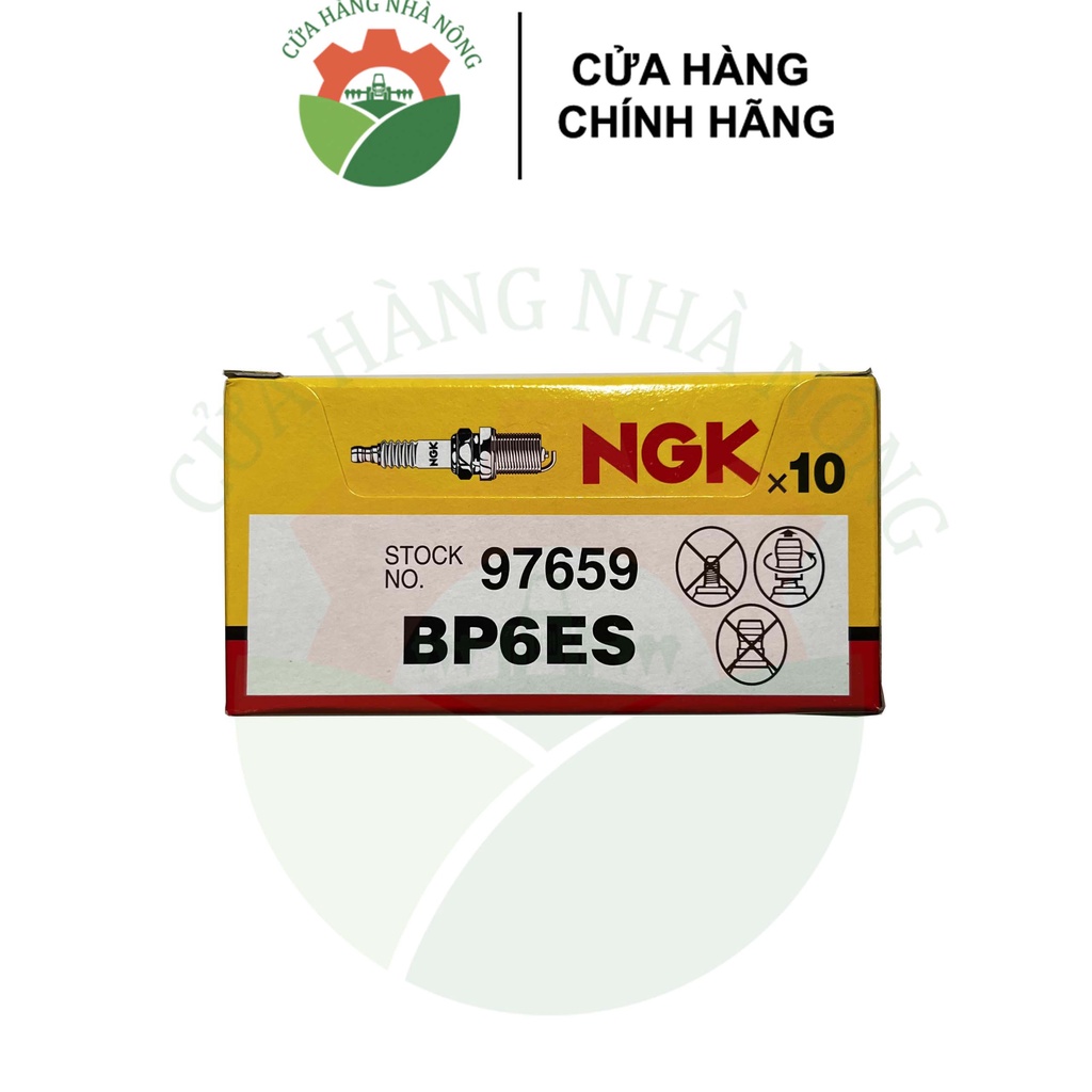 Bugi đầu nổ 5.5 NGK BP6ES chân dài MADE IN JAPAN chính hãng