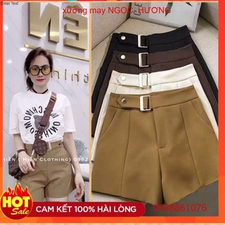 Quần shorts đai chất đẹp kiểu dáng trẻ trung năng động dễ phối đồ