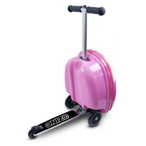 Vali kéo kiêm xe trượt Scooter hình Olivia màu hồng