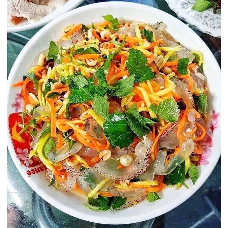 Sứa biển Quy Nhơn 1kg 2 bịch bên trong mỗi bịch là 200gr (giao Tphcm)