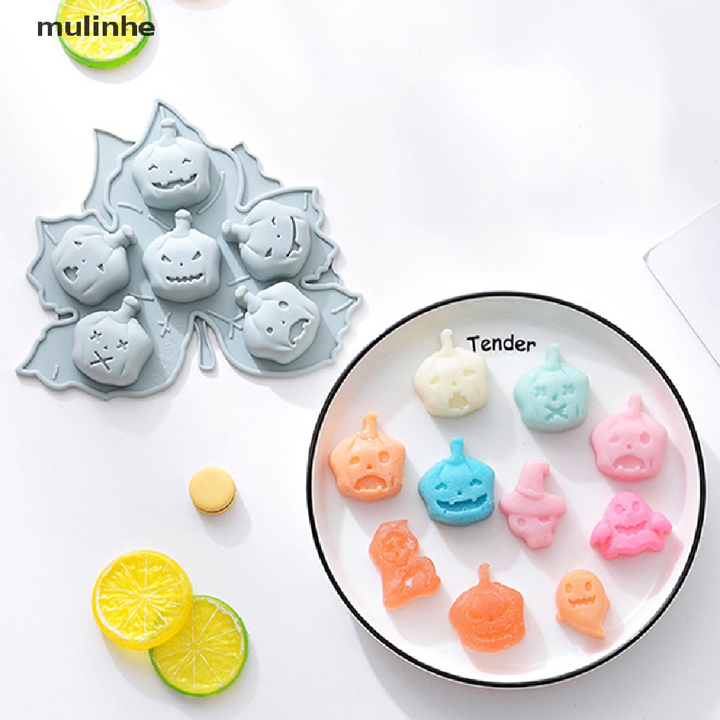 Khuôn Silicon Làm Bánh Phong Cách Halloween Độc Đáo