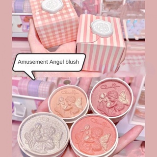  Phấn Má Hồng Bắt Sáng Cheerflor Angel Tông Màu Nude Tự Nhiên 