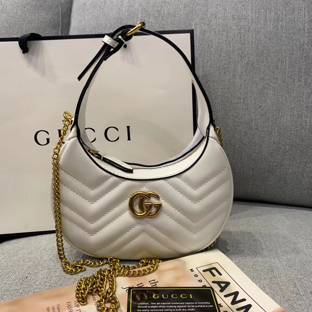 Túi Xách Đeo Vai Phối Dây Xích Phong Cách Thời Trang 2022 Dành Cho Nữ