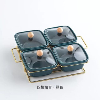 Khay Mứt Tết , Bánh Kẹo Gốm Sứ Ceramic