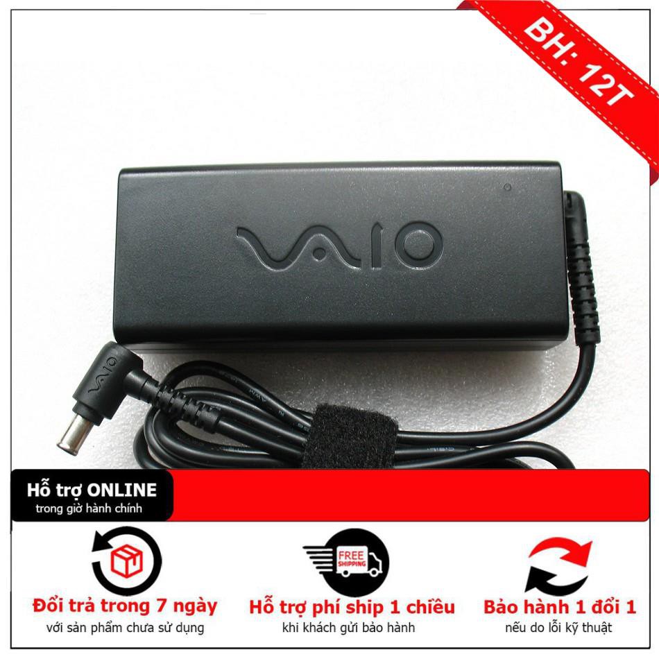 Sạc laptop Sony Vaio 19.5v-4.7a logo ZIN