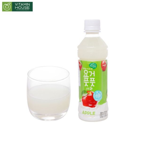 [VITAMIN HOUSE] Nước Lợi Khuẩn Woongjin Hàn Quốc Vị Đào Vị Táo 340ml