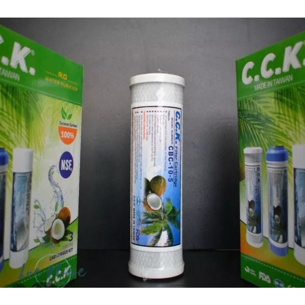 Bộ ba lõi lọc CCK Đài loan dùng cho máy lọc nước RO,Nano