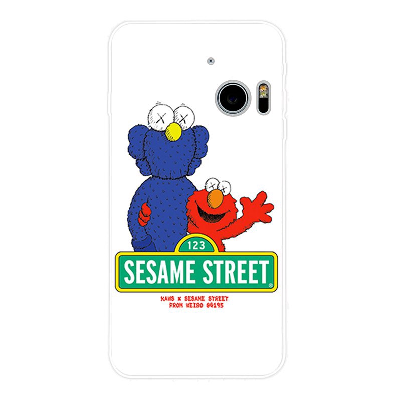 HTC Desire M10 U Ultra U11 X9 10 Pro EVO M9 12 Plus Sesame Street Pattern-3 Soft Silicon TPU Case Cover