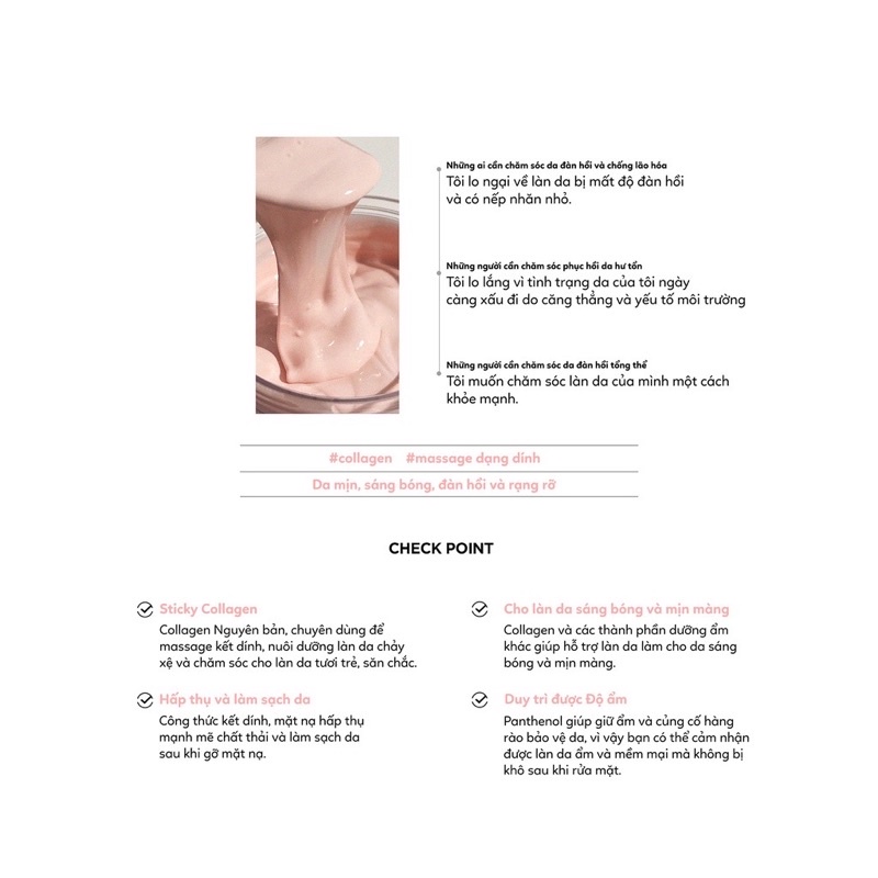 STICKY - MẶT NẠ COLLAGEN NÂNG CƠ