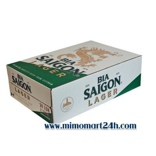 Bia Sài Gòn Lager - Thùng 24 lon x 330ml