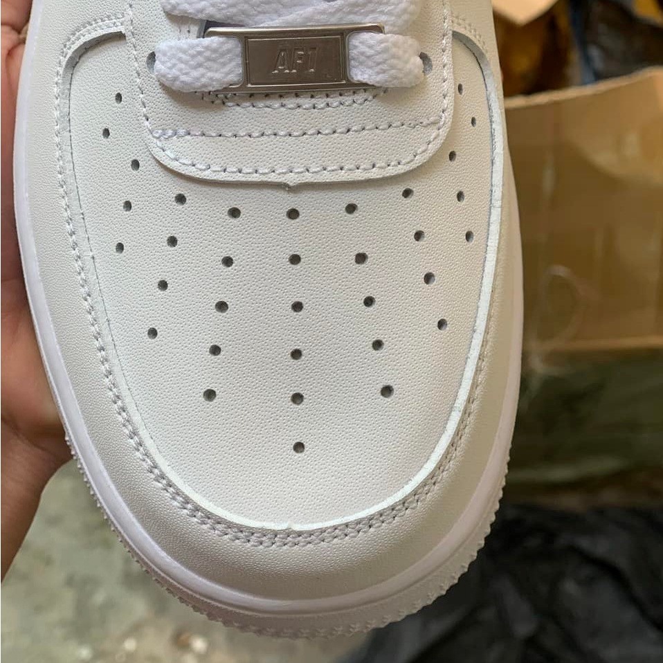 Giày thể thao AF1 trắng vệt đen , Giày Sneaker  Air Force 1 Low White Black 2022