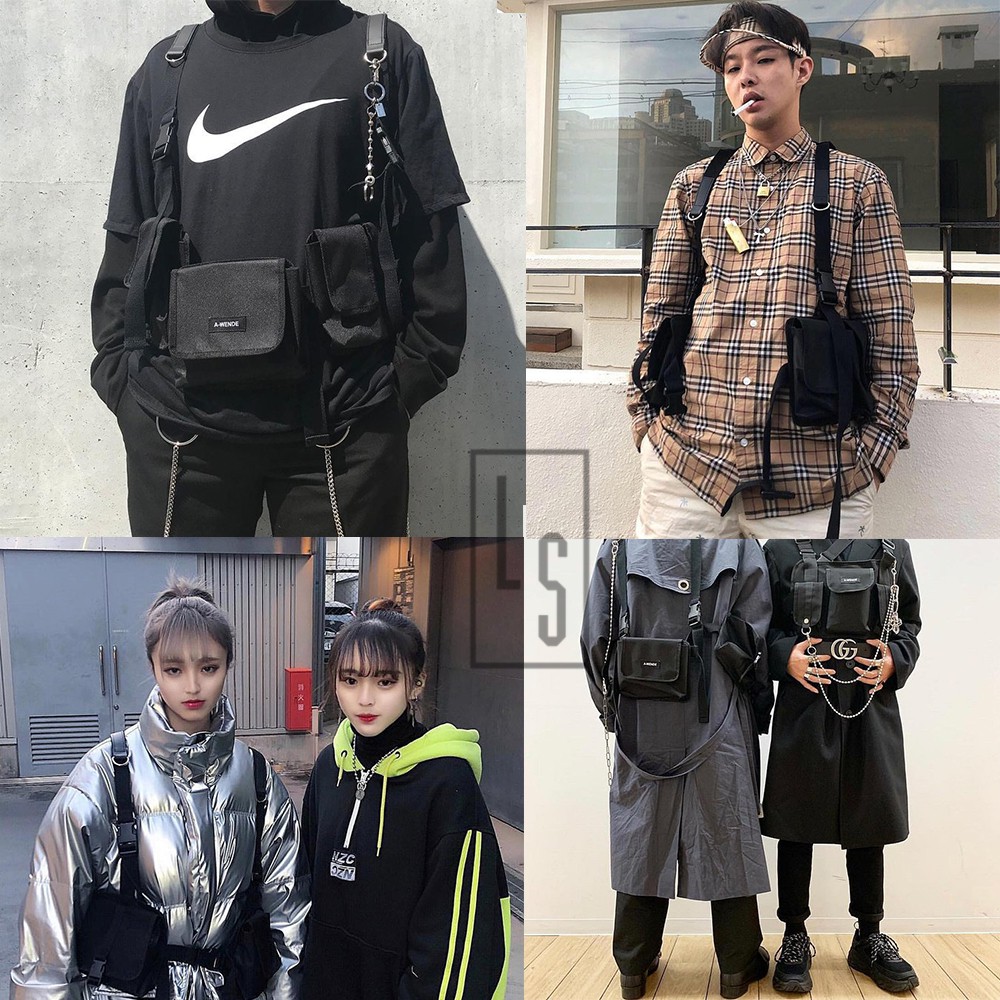 Túi HULG phong cách ulzzang Army StreetWear - Sẵn Hàng