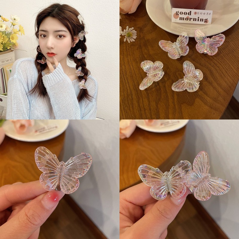 Kẹp Tóc Hình Nơ Dễ Thương Phong Cách Hàn Quốc