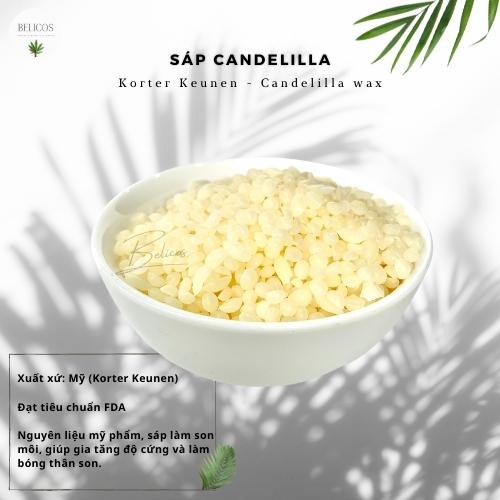 Sáp Candelilla (Mỹ) Koster Keunen - Sáp làm son môi, nguyên liệu mỹ phẩm