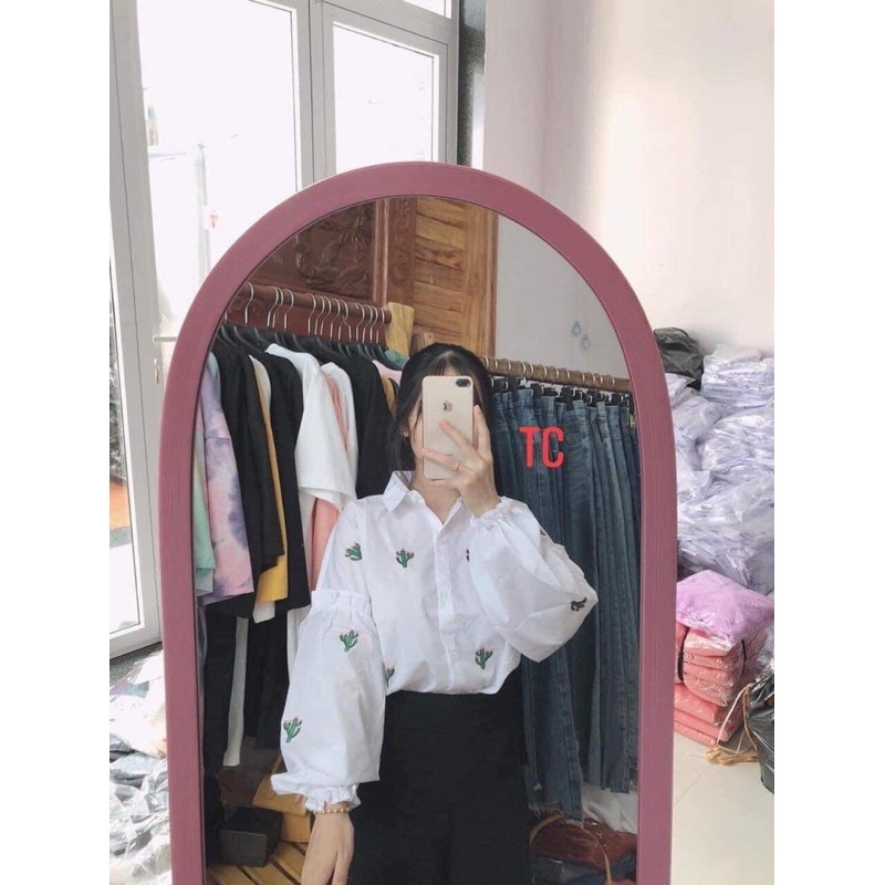 Áo sơ mi xương rồng TC45