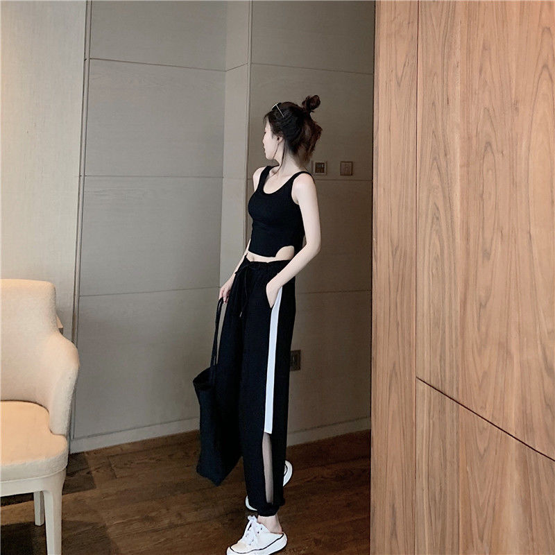 Quần Thể Thao Ống Rộng Phong Cách Hàn Quốc Cho Nữ | BigBuy360 - bigbuy360.vn
