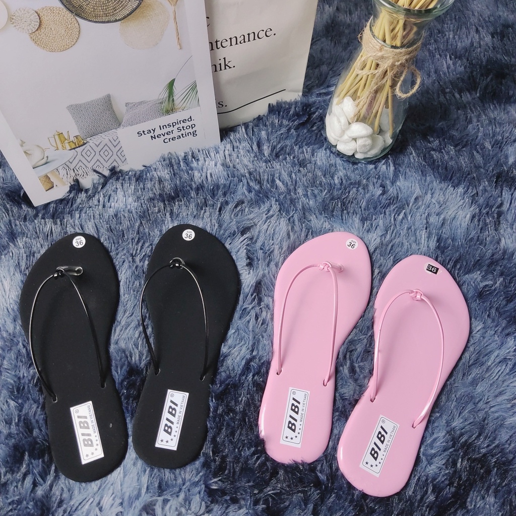 Dép xỏ ngón nữ dễ thương phong cách nhẹ nhàng đi chơi văn phòng