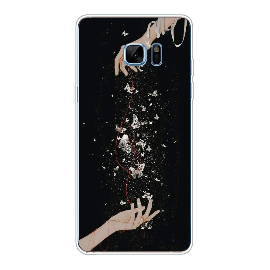 Ốp Điện Thoại Silicone Mềm Chống Rơi In Hình Chủ Đề A40 Cho Samsung Galaxy note 4/5/7/FE/j3e
