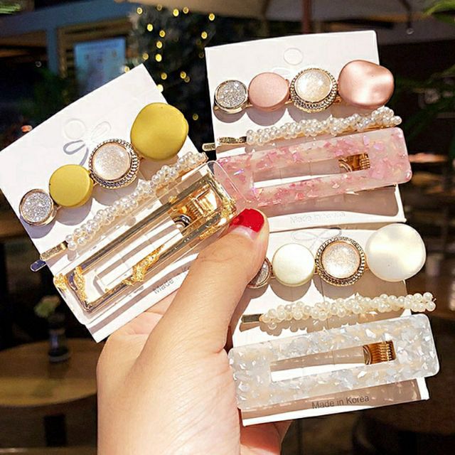 Set 3 cây kẹp hot trend